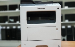 Lexmark MX410de, лазерный мфу, дуплекс, LAN, ч/б