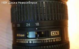 Nikkor Lens AF-S DX 18-200mm VR б/у